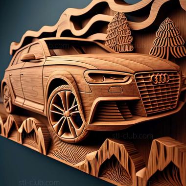 3D модель Audi Shooting Brake (STL)
